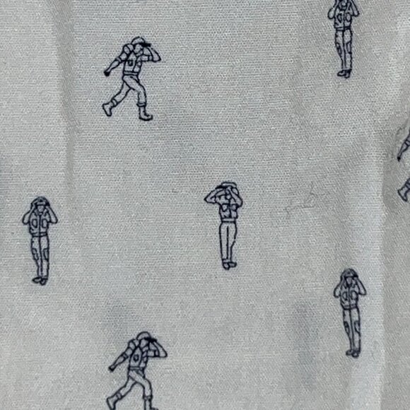 PAUL SMITH EXPLORER PRINT Men's Slim-Fit Shirt -Contrasting Collar & Cuff Lining - Picture 2 of 15